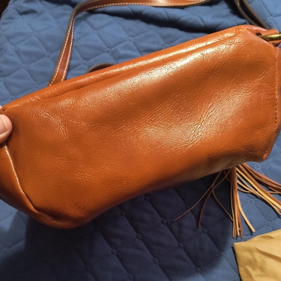 NWOT Patricia Nash Luzille Brown Leather Convertible Backpack Bag main image 5